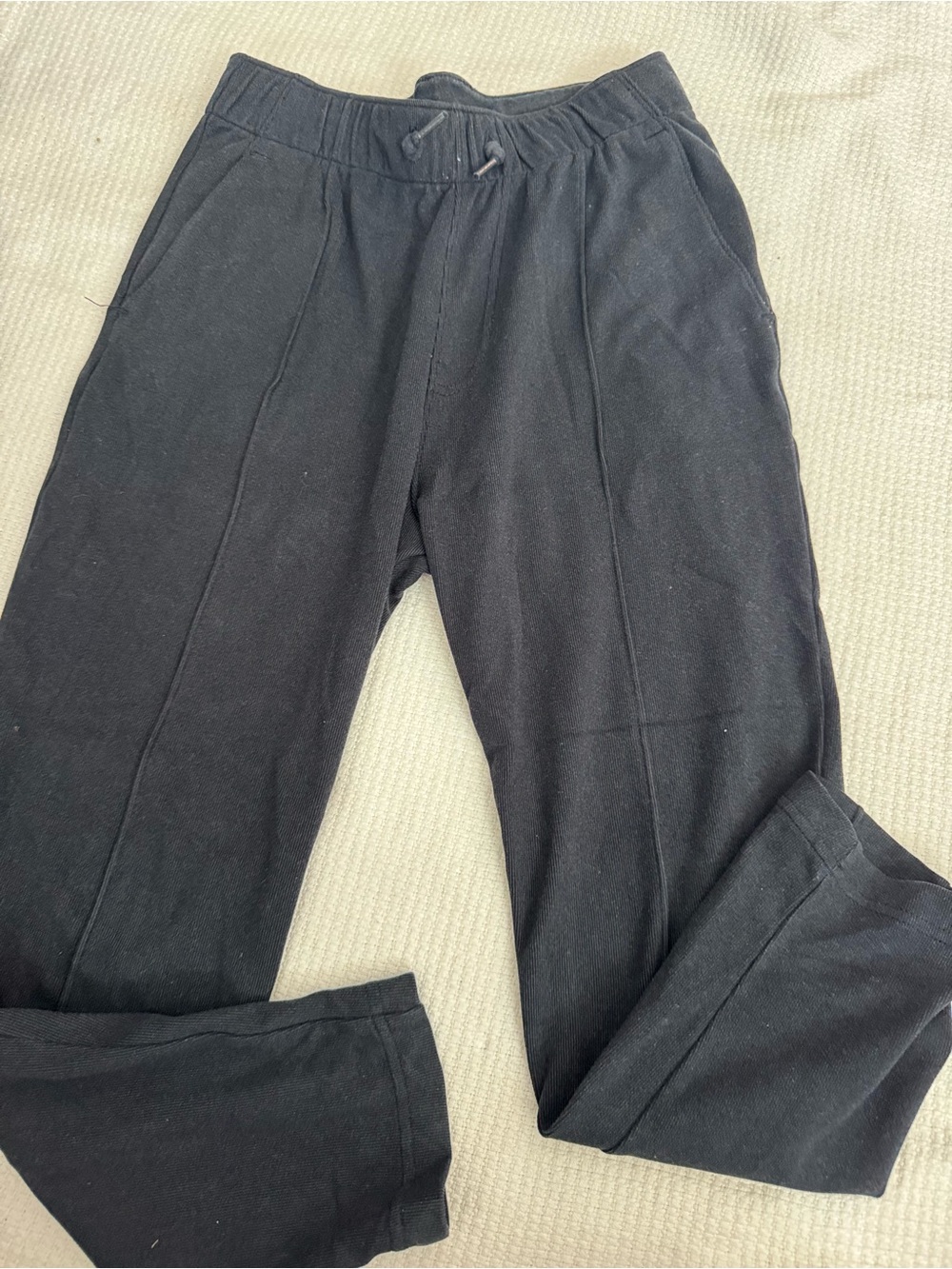 Abercrombie & Fitch Black Pull-On Jogger Sweatpants
